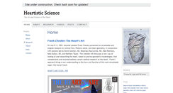 Desktop Screenshot of heartisticscience.org